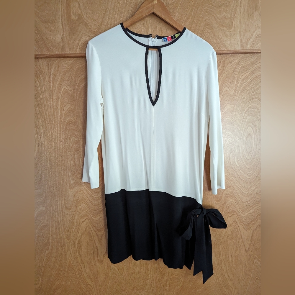 MSGM Black and White Dress